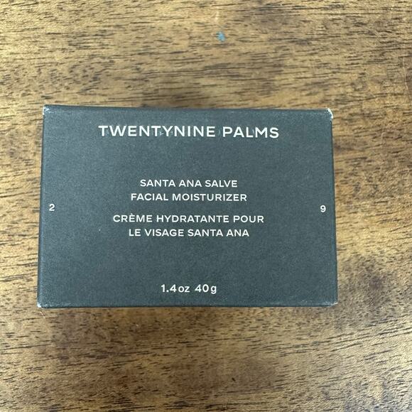 NEW NIB TwentyNine Palms Santa Ana Salve Facial Moisturizer Cream 1.4oz 40g Lux - Picture 3 of 7